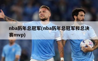 nba历年总冠军(nba历年总冠军和总决赛mvp)